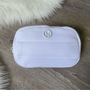 🍋🌸LULULEMON Everywhere Belt Bag Wunder Puff in White